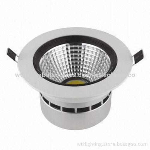 LED 3-12W COB Downlight, Non-dimmable or Dimmable, 110lm/W Luminous Efficacy with CE Mark